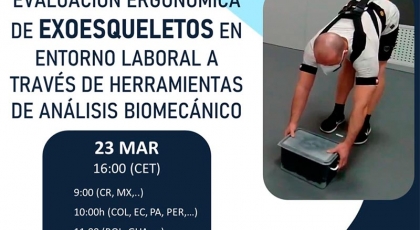 Evaluacin ergonmica de exoesqueletos en entorno laboral con herramientas de anlisis biomecnico