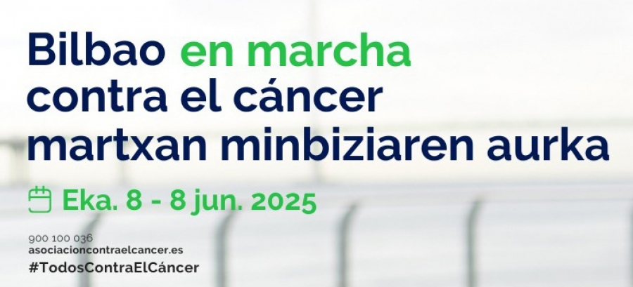 Bilbao en marcha contra el cncer