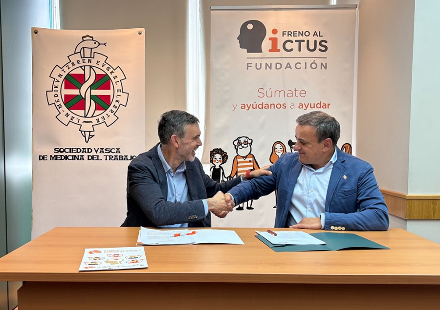 Fundacin Freno al Ictus y la Sociedad Vasca de Medicina del Trabajo se unen para sensibilizar sobre el ictus en el entorno laboral